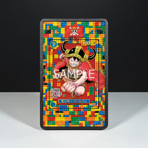 Monkey D. Luffy P-110 - Custodia con Artwork Esteso per Carte One Piece