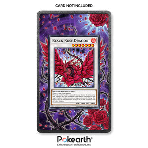 Drago Rosa Nera 039 - Custodia con Artwork Esteso per Carte Yu-Gi-Oh!