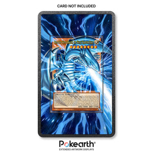 Blauäugiger weißer Drache, das Weiße Geisterungeheuer 001 – Hülle mit erweitertem Artwork für Yu-Gi-Oh!-Karten