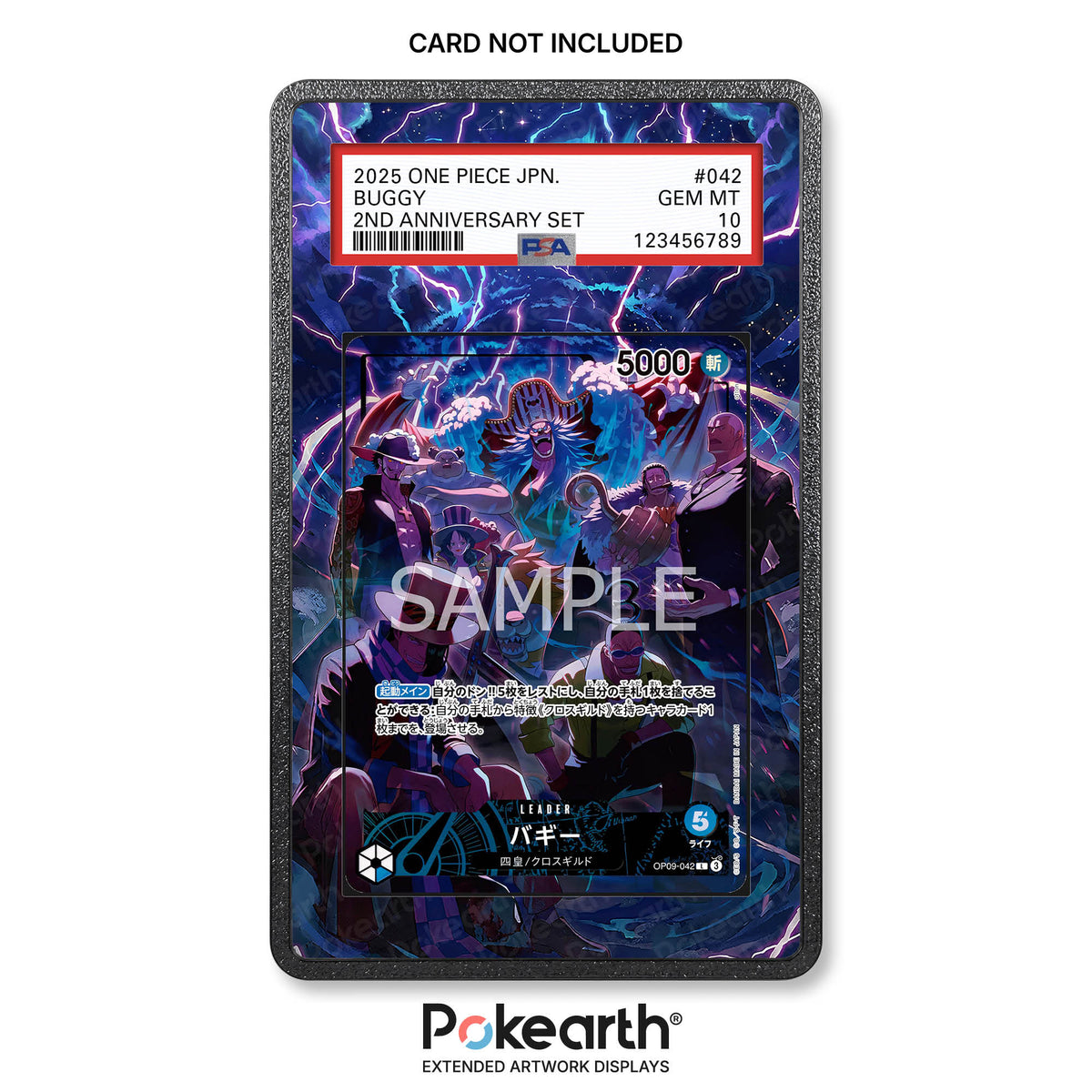 Buggy OP09-042 - Custodia con Artwork Esteso per Carte Gradate