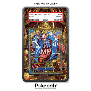 Buggy P-084 - Custodia con Artwork Esteso per Carte Gradate