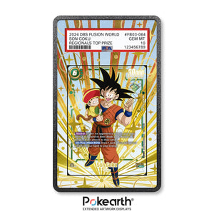 Son Goku FB03-064 - Custodia con Artwork Esteso per Carte Gradate