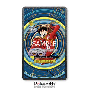 Monkey D. Luffy OP07-109 - One Piece Extended Artwork Display Case