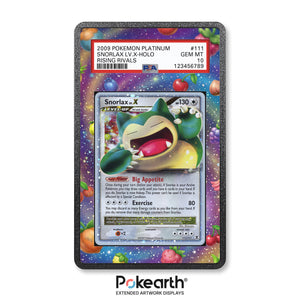 Snorlax Lv.X 111/111 - Custodia con Artwork Esteso per Carte Gradate