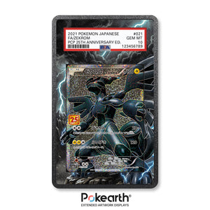 Zekrom 021/025 - Custodia con Artwork Esteso per Carte Gradate