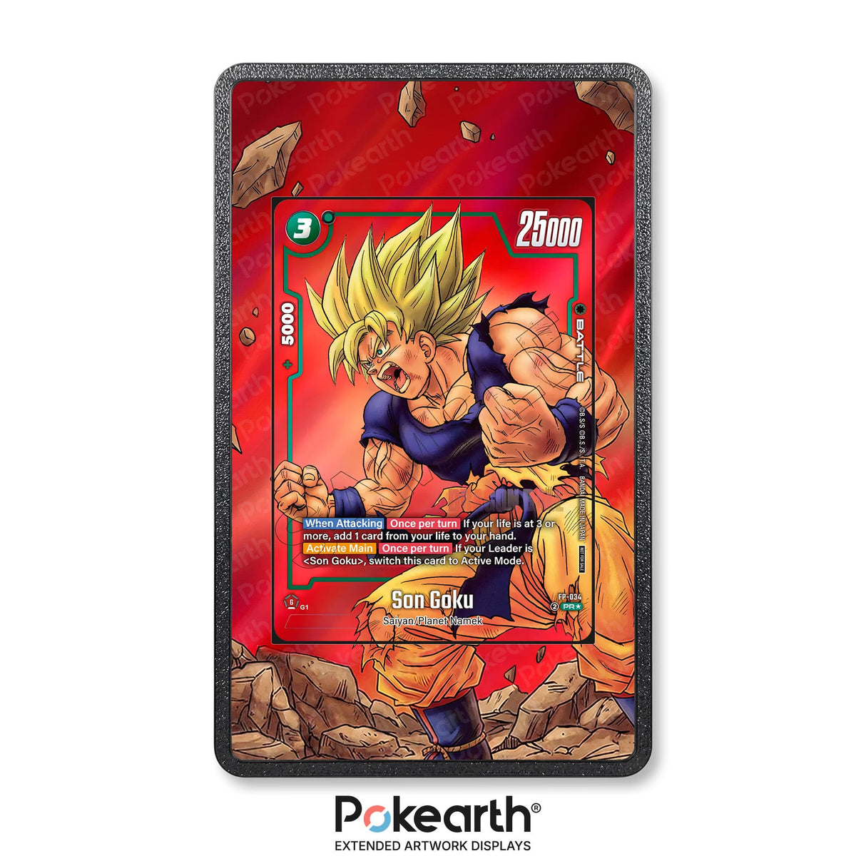 Son Goku FP-034 – Hülle mit erweitertem Artwork für Dragon Ball Karten