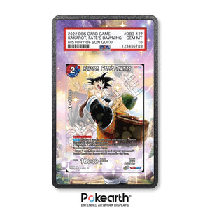 Kakarot, Fate's Dawning DB3-127 - Custodia con Artwork Esteso per Carte Gradate