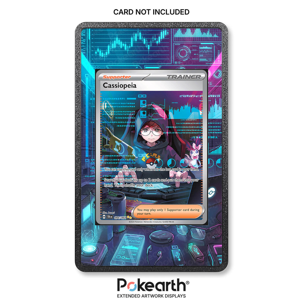 Cassiopea 094/064 - Custodia con Artwork Esteso per Carte Pokémon