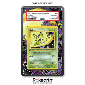 Celebi 16/64 - Custodia con Artwork Esteso per Carte Gradate
