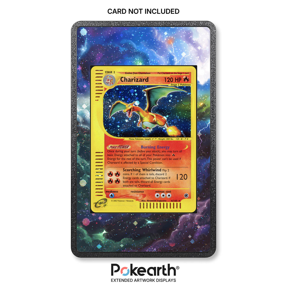 Charizard 6/165 - Custodia con Artwork Esteso per Carte Pokémon