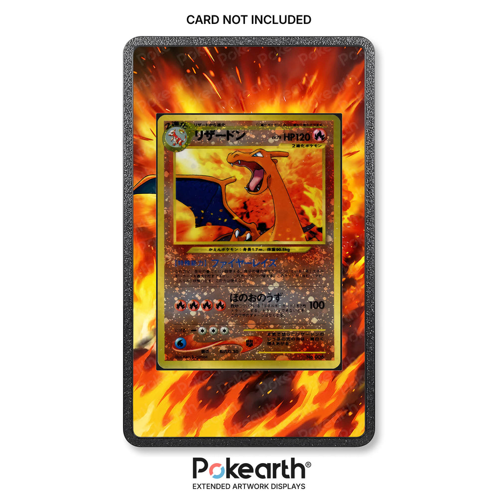 Charizard No. 006 - Pokémon Extended Artwork Display Case