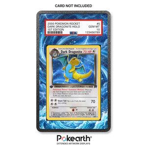 Dark Dragonite 5/82 - Custodia con Artwork Esteso per Carte Gradate