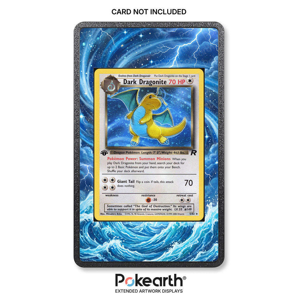 Dark Dragonite 5/82 - Custodia con Artwork Esteso per Carte Pokémon