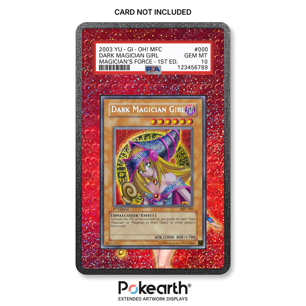 Dark Magician Girl 000 - Graded Card Extended Artwork Display Case