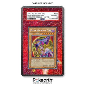 Dark Magician Girl 000 - Graded Card Extended Artwork Display Case