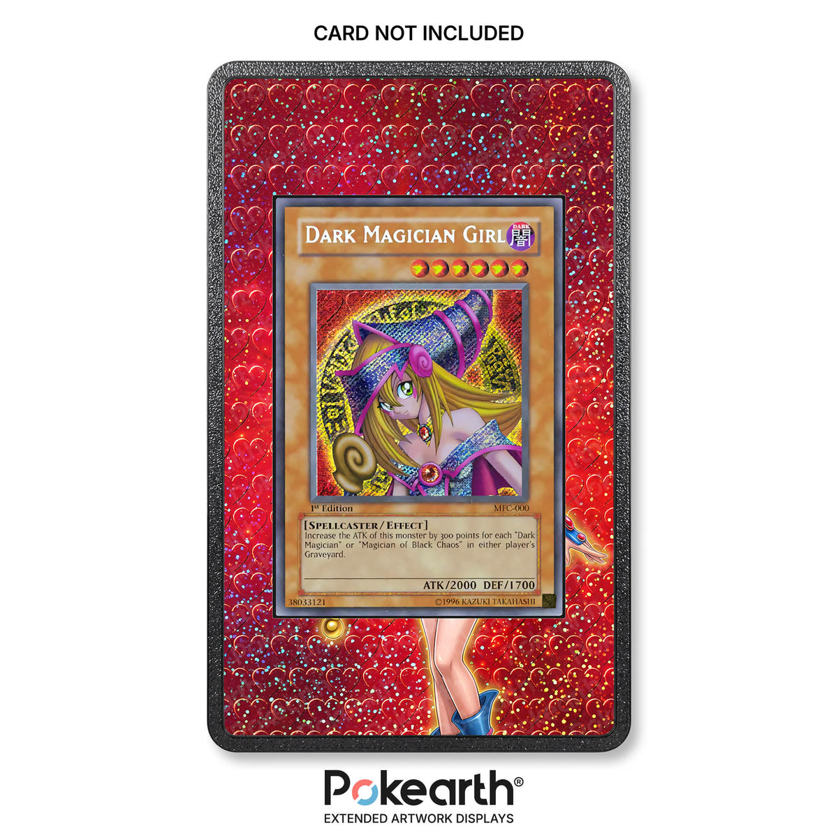 Dark Magician Girl 000 - Custodia con Artwork Esteso per Carte Yu-Gi-Oh!