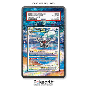 Darkrai V ASTRO GG50/GG70 - Custodia con Artwork Esteso per Carte Gradate