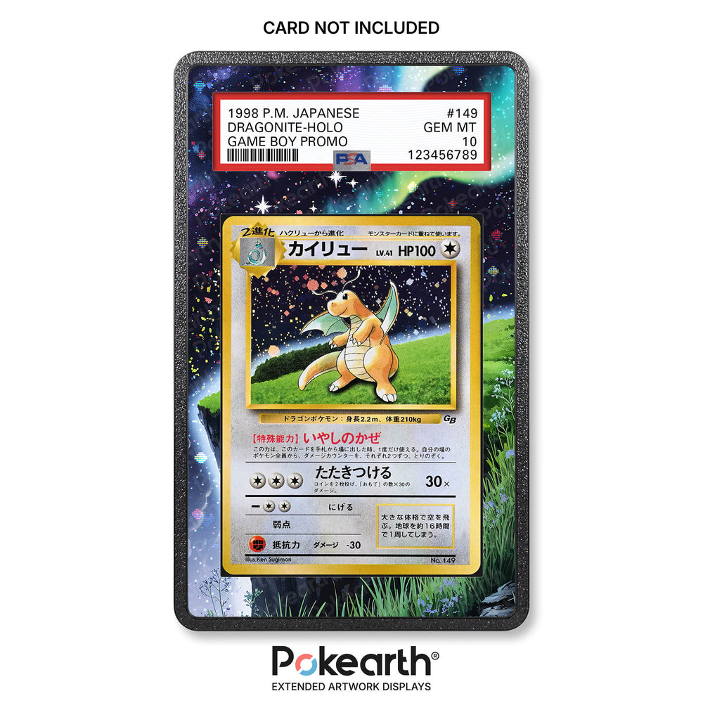 Dragonite No. 149 - Graded Card Extended Artwork Display Case