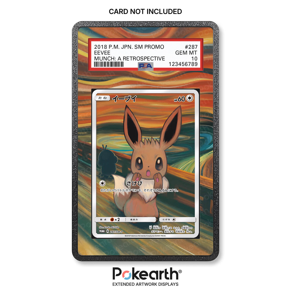 Eevee 287/SM-P - Graded Card Extended Artwork Display Case