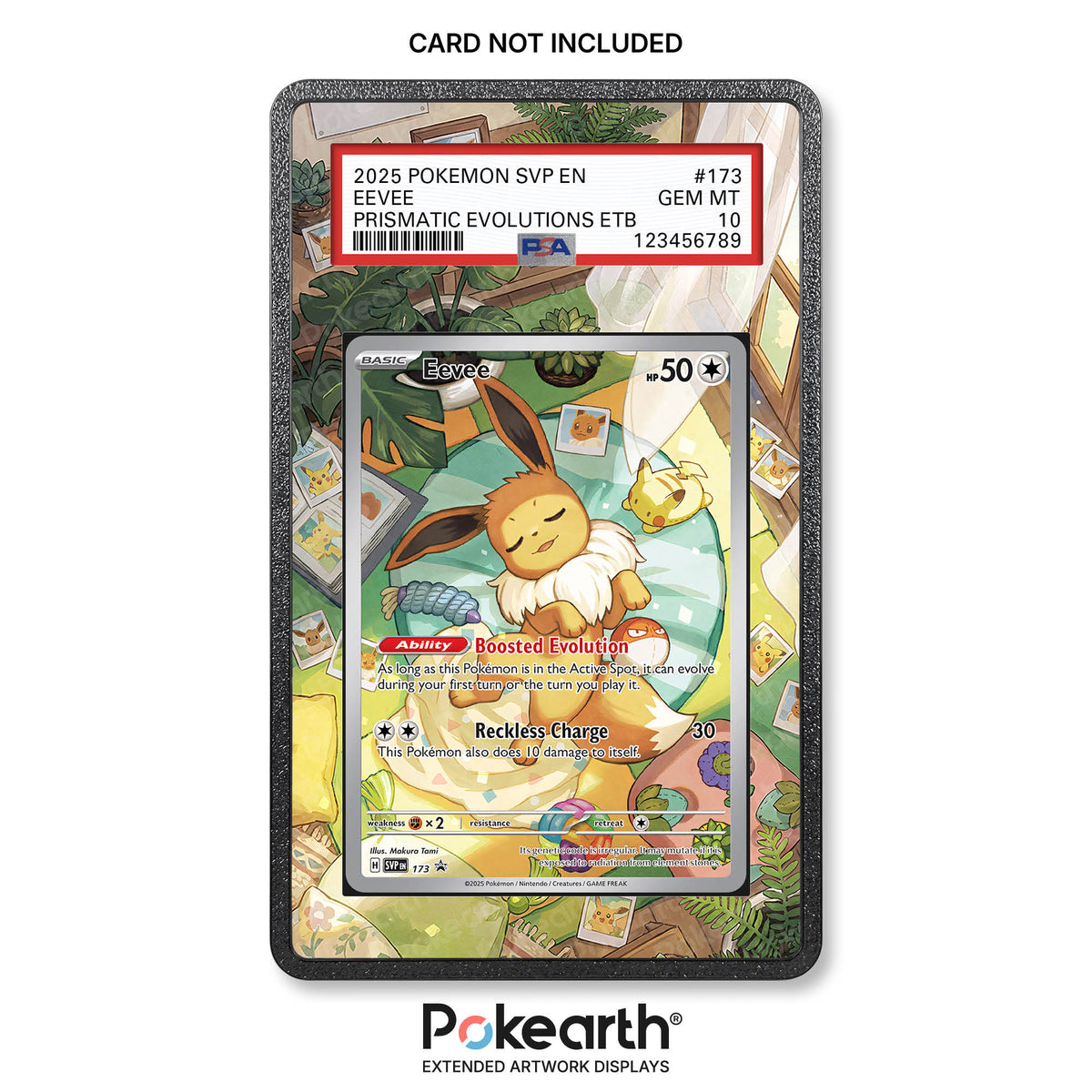 Eevee SVP 173 - Custodia con Artwork Esteso per Carte Gradate