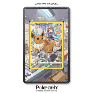 Eevee TG11/TG30 - Custodia con Artwork Esteso per Carte Pokémon