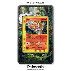 Entei H8/H32 - Custodia con Artwork Esteso per Carte Pokémon