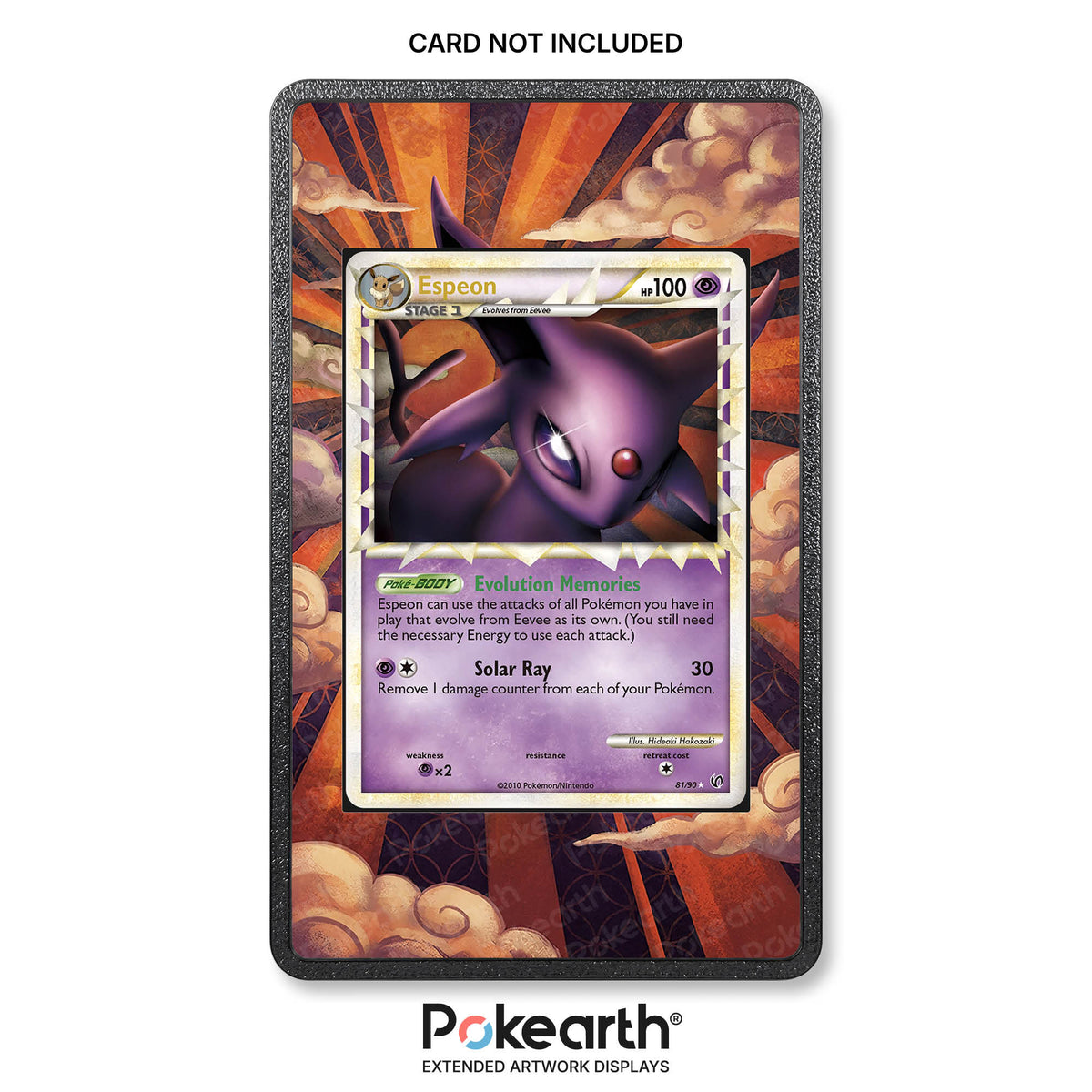 Psiana 81/90 - Extended Artwork Kartenhülle für Pokémon-Karten