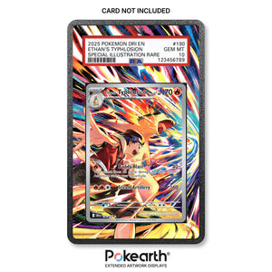 Typhlosion di Armonio 190/182 - Custodia con Artwork Esteso per Carte Gradate