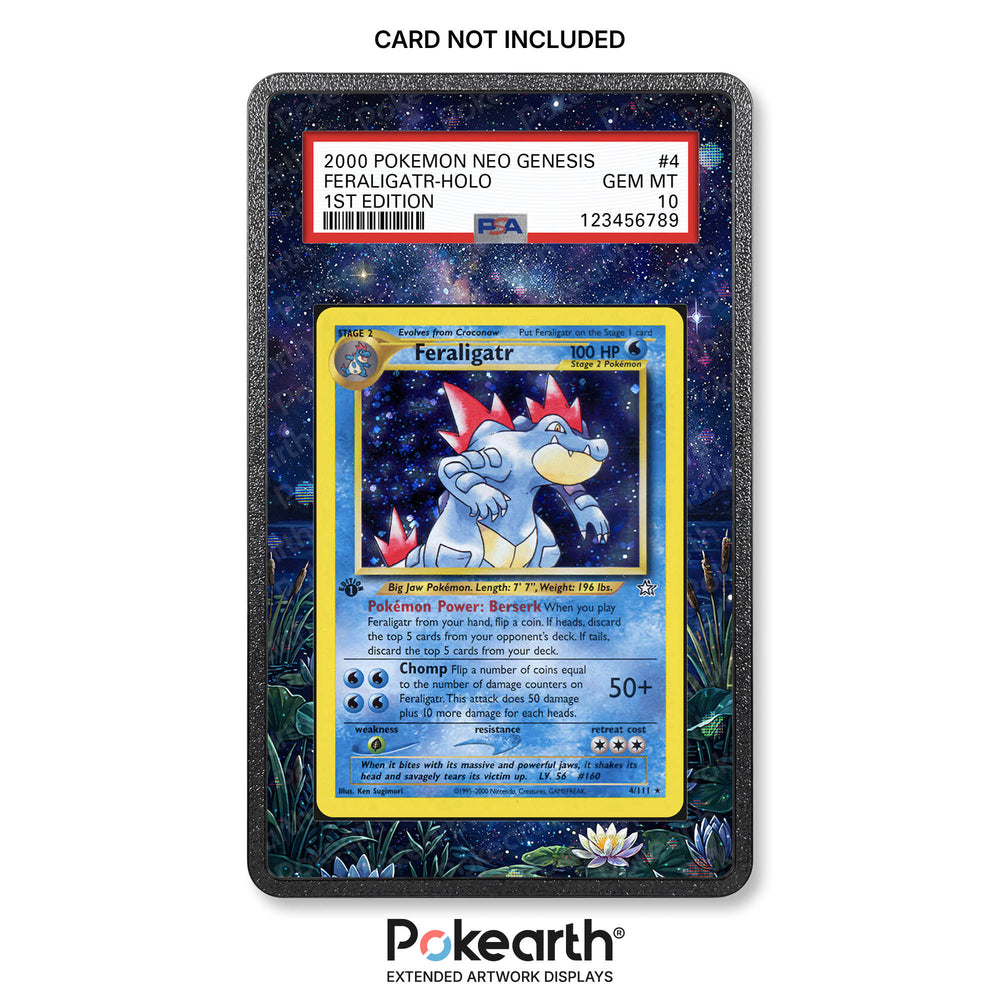 Feraligatr 4/111 - Custodia con Artwork Esteso per Carte Gradate