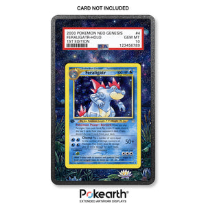 Feraligatr 4/111 - Custodia con Artwork Esteso per Carte Gradate