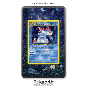 Feraligatr 4/111 - Custodia con Artwork Esteso per Carte Pokémon