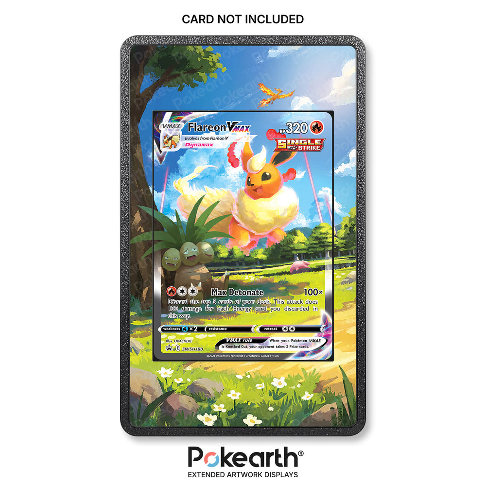 Flareon VMAX SWSH 180 - Custodia con Artwork Esteso per Carte Pokémon