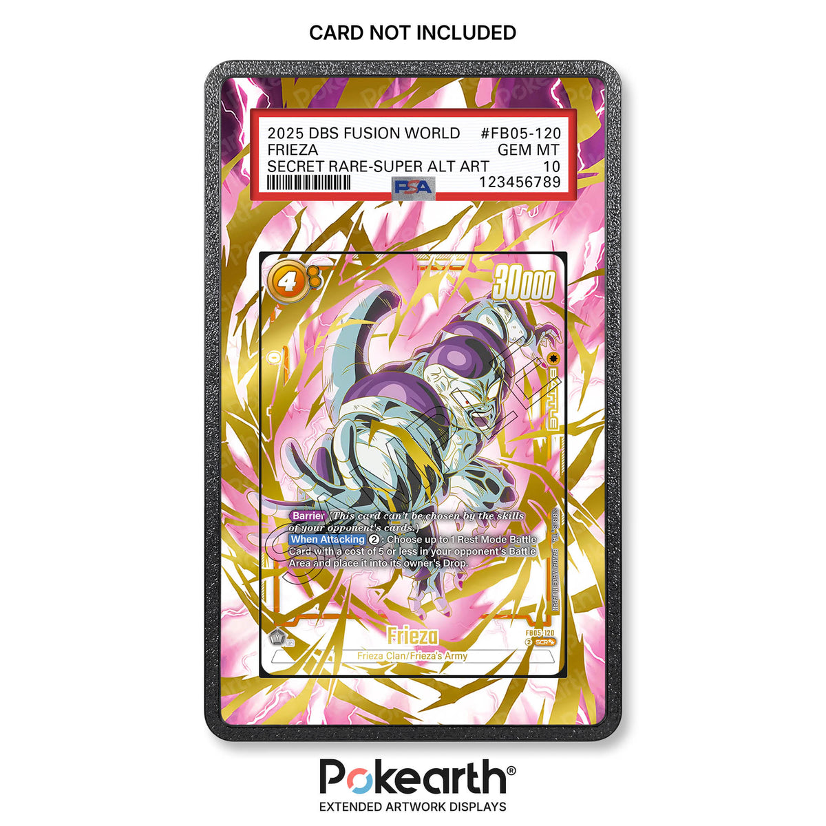 Freezer FB05-120 - Custodia con Artwork Esteso per Carte Gradate