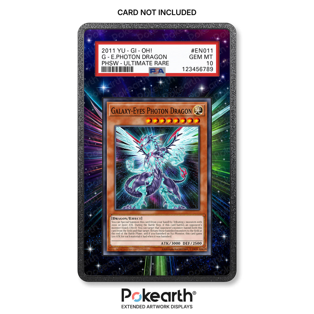 Galaxy-Eyes Photon Dragon 011 - Graded Card Extended Artwork Cases