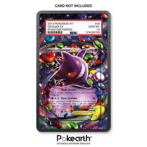 Gengar EX 34/119 - Custodia con Artwork Esteso per Carte Gradate