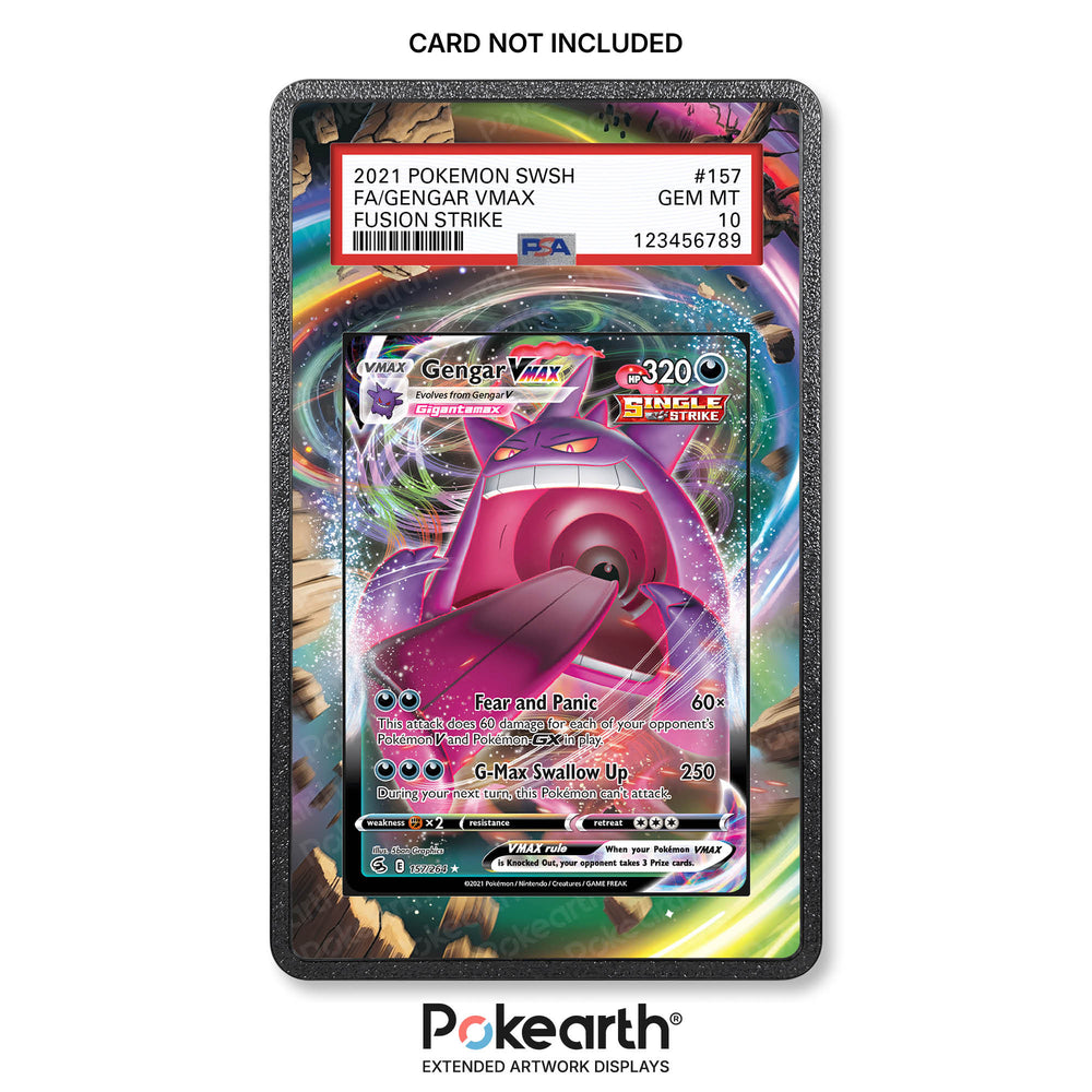 Gengar VMAX 157/264 - Custodia con Artwork Esteso per Carte Gradate