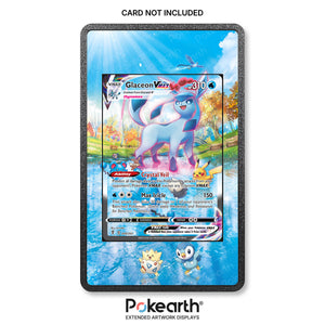Glaceon VMAX 209/203 - Custodia con Artwork Esteso per Carte Pokémon