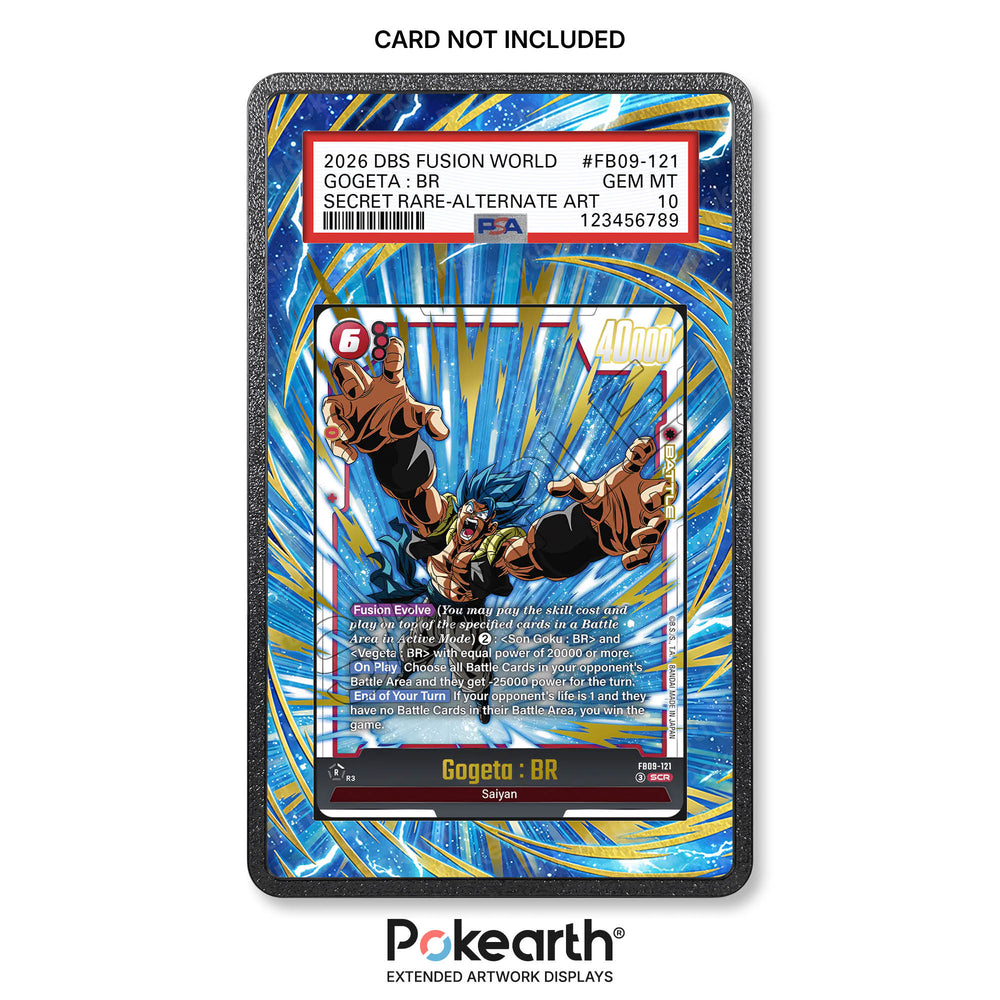 Gogeta : BR FB09-121 - Custodia con Artwork Esteso per Carte Gradate
