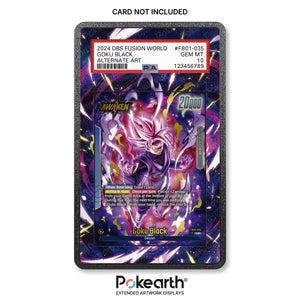 Goku Black FB01-035 - Graded Card Extended Artwork Display Case