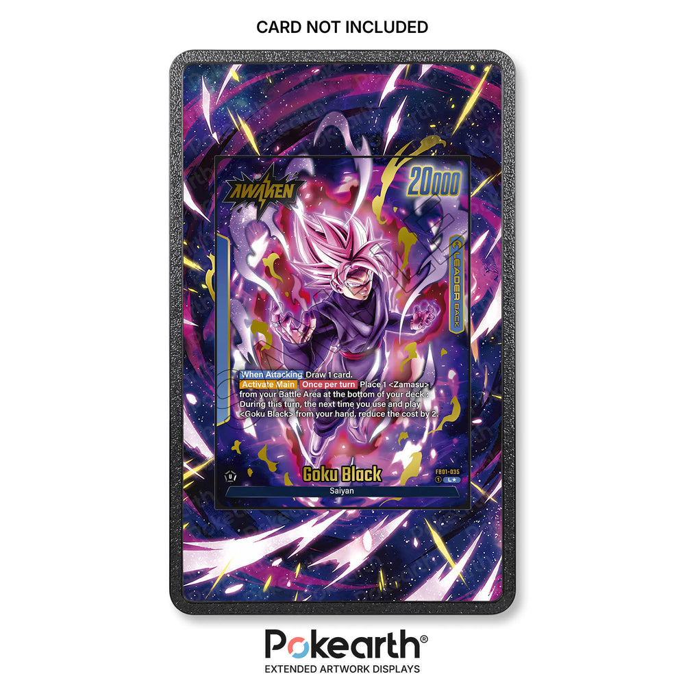 Goku Black FB01-035 - Dragon Ball Extended Artwork Display Case