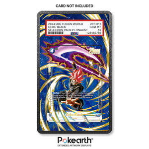 Goku Black FP-015 – Hülle mit erweitertem Artwork für bewertete Karten