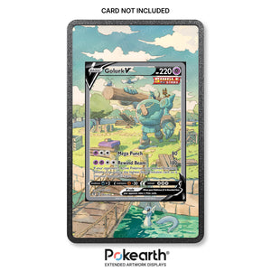 Golurk V 182/203 - Custodia con Artwork Esteso per Carte Pokémon