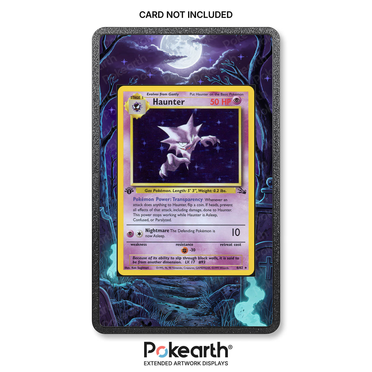 Haunter 6/62 - Pokémon-Kartenhüllen mit erweitertem Artwork