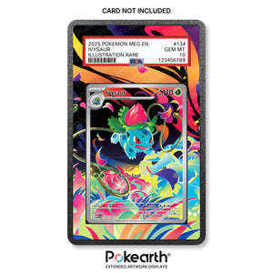 Ivysaur 134/132 - Custodia con Artwork Esteso per Carte Gradate