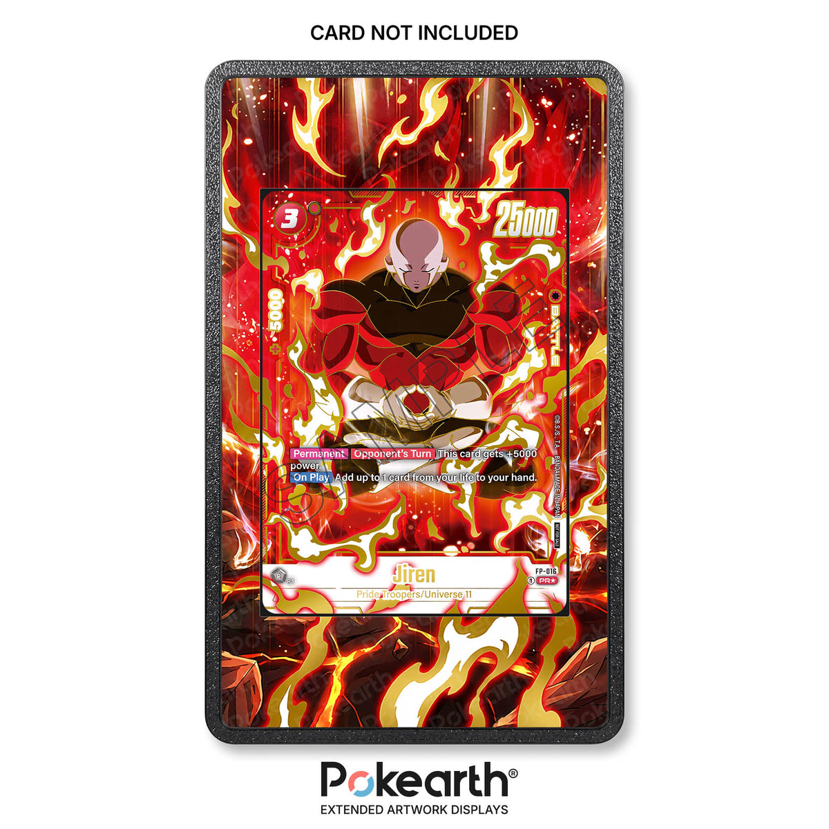 Jiren FP-016 - Custodia con Artwork Esteso per Carte Dragon Ball