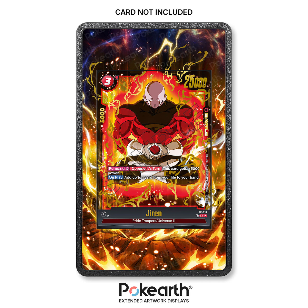 Jiren FP-016 - Custodia con Artwork Esteso per Carte Dragon Ball