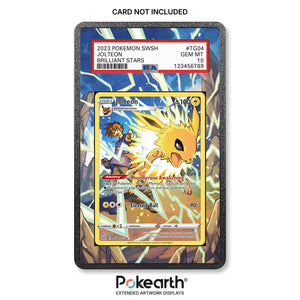 Jolteon TG04/TG30 - Custodia con Artwork Esteso per Carte Gradate