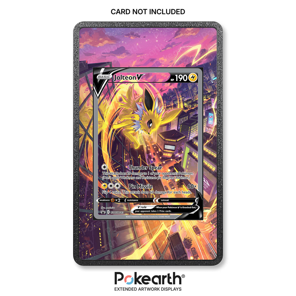 Jolteon V SWSH 183 - Custodia con Artwork Esteso per Carte Pokémon