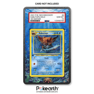 Kabutops 6/75 - Custodia con Artwork Esteso per Carte Gradate
