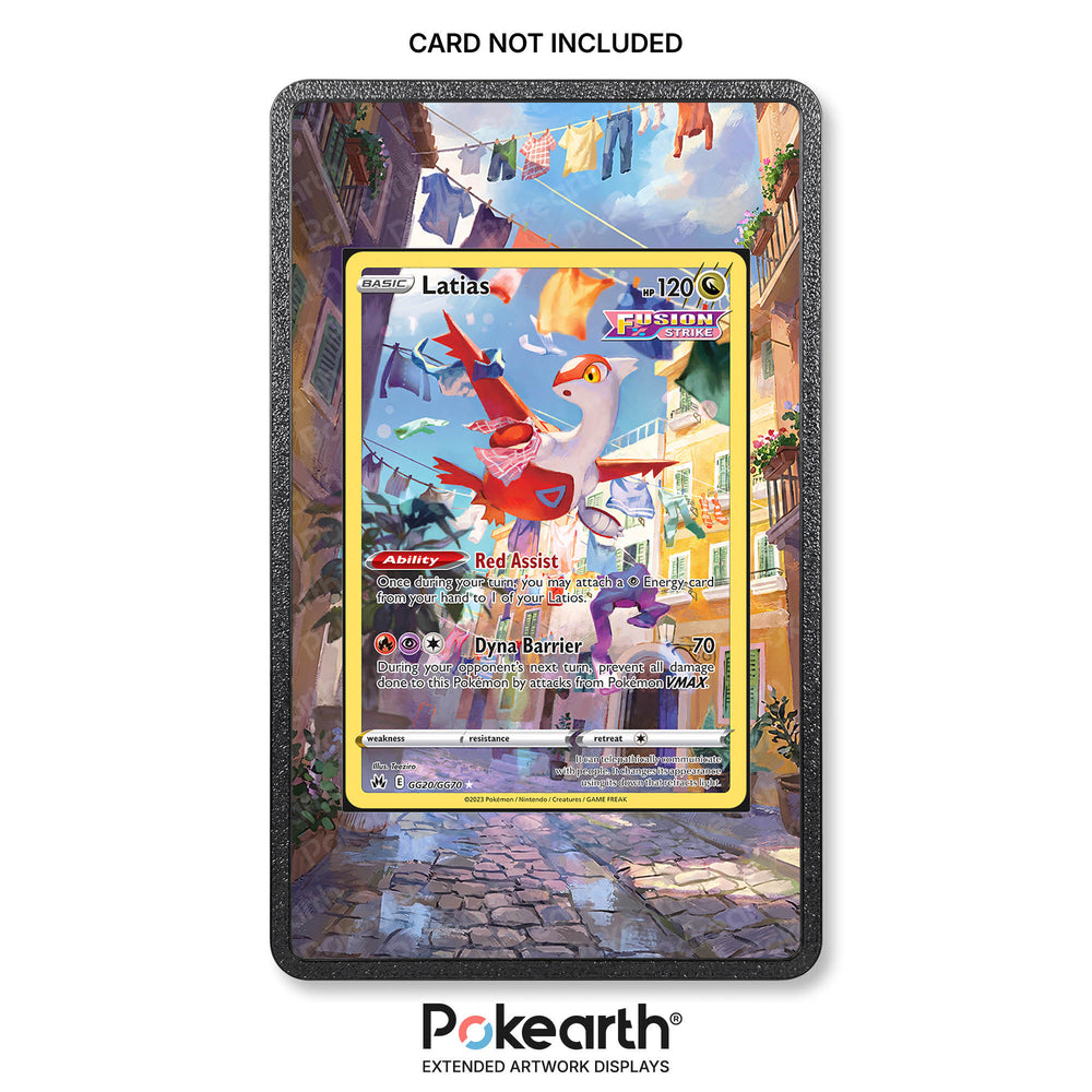 Latias GG20/GG70 - Custodia con Artwork Esteso per Carte Pokémon